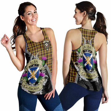 Jardine Tartan Family Crest Women's Racerback Tanks Lion Rampant Royal Thistle Shield Celtic Inspired 4XL - Tartan Vibes Clothing