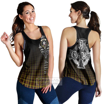 Jardine Tartan Women's Racerback Tanks Featuring Alba Gu Brath Family Crest Celtic Inspired 4XL - Tartan Vibes Clothing