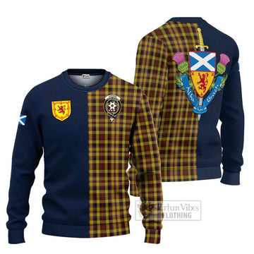 Jardine Tartan Ugly Sweater Alba with Scottish Lion Royal Arm Half Style Unisex - Tartan Vibes Clothing