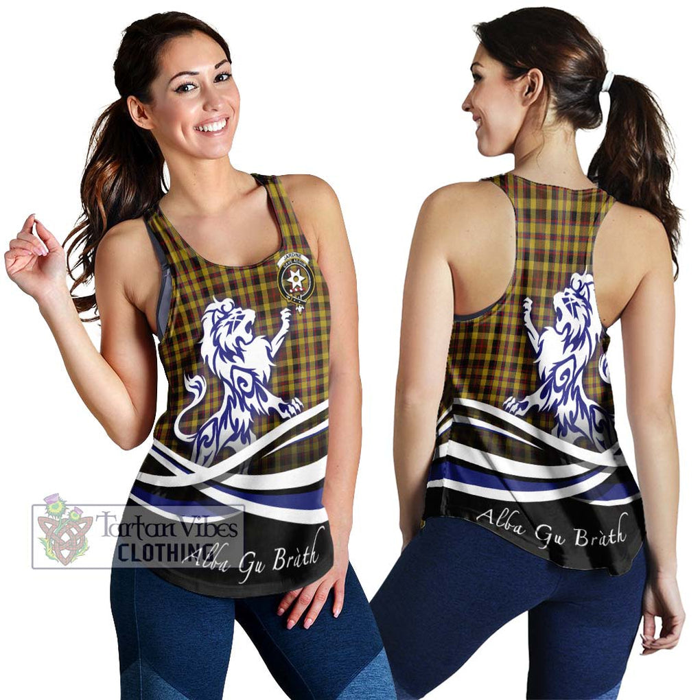Jardine Tartan Women's Racerback Tanks with Alba Gu Brath Regal Lion Emblem 4XL - Tartan Vibes Clothing