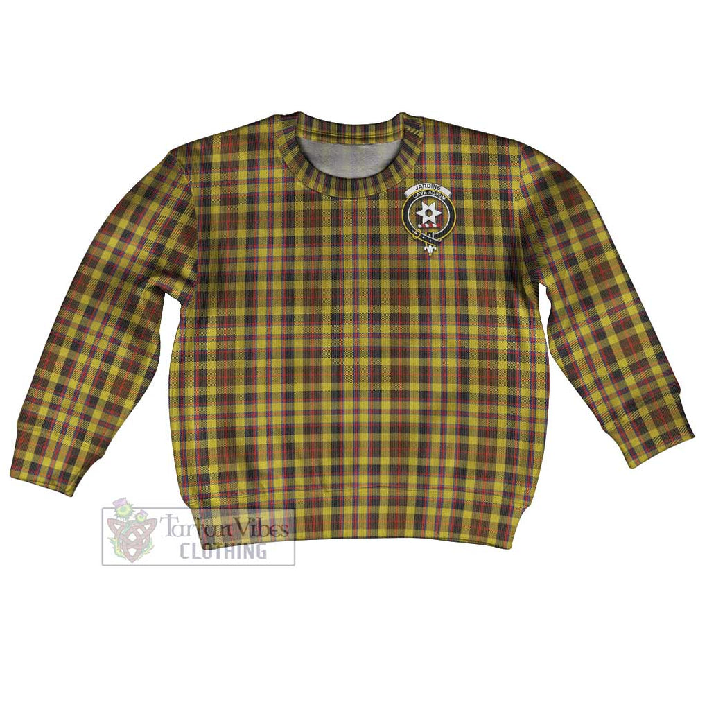 Jardine Tartan Kid Ugly Sweater with Family Crest Kid - Tartan Vibes Clothing