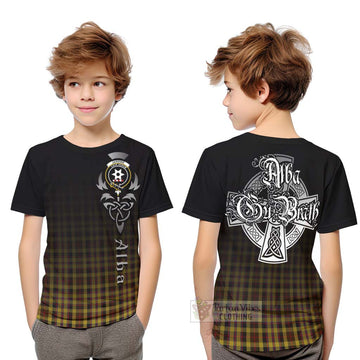 Jardine Tartan Kid T-Shirt Featuring Alba Gu Brath Family Crest Celtic Inspired Youth XL Size14 - Tartan Vibes Clothing