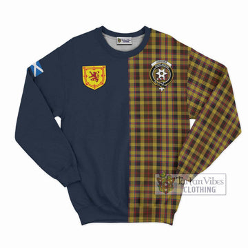 Jardine Tartan Sweatshirt Alba with Scottish Lion Royal Arm Half Style Unisex - Tartan Vibes Clothing