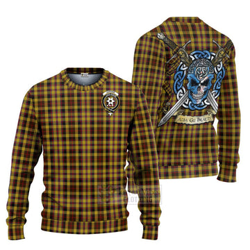 Jardine Tartan Ugly Sweater with Family Crest Celtic Skull Style Unisex - Tartan Vibes Clothing