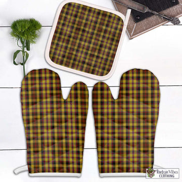 Jardine Tartan Combo Oven Mitt & Pot-Holder Combo 2 Oven Mitt & 1 Pot-Holder Black - Tartan Vibes Clothing