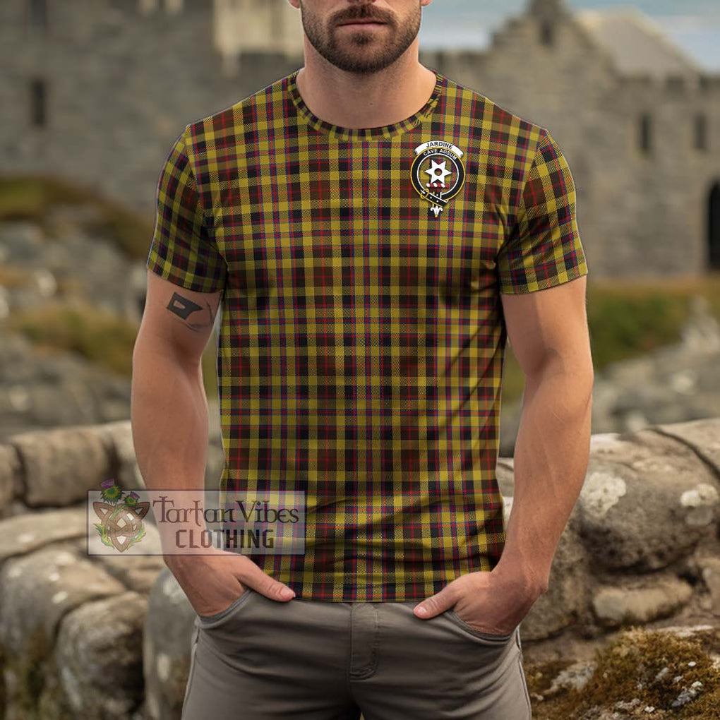 Jardine Tartan Cotton T-Shirt with Family Crest Kid's Shirt - Tartan Vibes Clothing