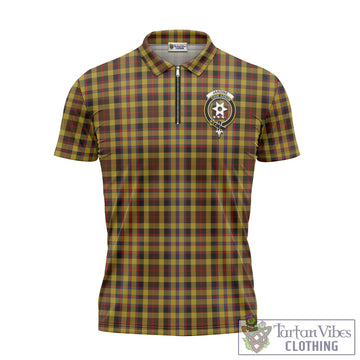 Jardine Tartan Zipper Polo Shirt with Family Crest Unisex - Tartan Vibes Clothing