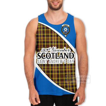 Jardine Family Crest Tartan Men's Tank Top Celebrate Saint Andrew's Day in Style Men - Tartan Vibes Clothing