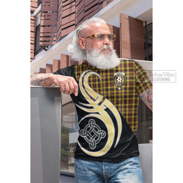 Jardine Tartan Cotton T-shirt with Family Crest and Celtic Symbol Style Men's Shirt - Tartan Vibes Clothing
