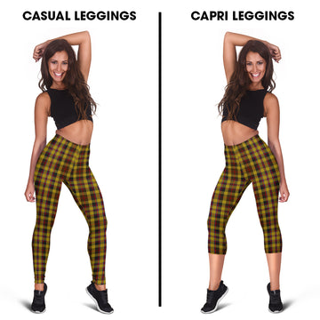Jardine Tartan Womens Leggings Capri Leggings - Tartan Vibes Clothing