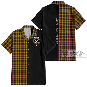 Jardine Tartan Hawaiian Shirt with Family Crest and Half Of Me Style Kid - Tartan Vibes Clothing