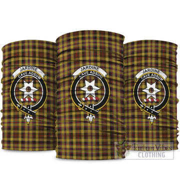 Jardine Tartan Neck Gaiters, Tartan Bandanas, Tartan Head Band with Family Crest package One Size - Tartan Vibes Clothing