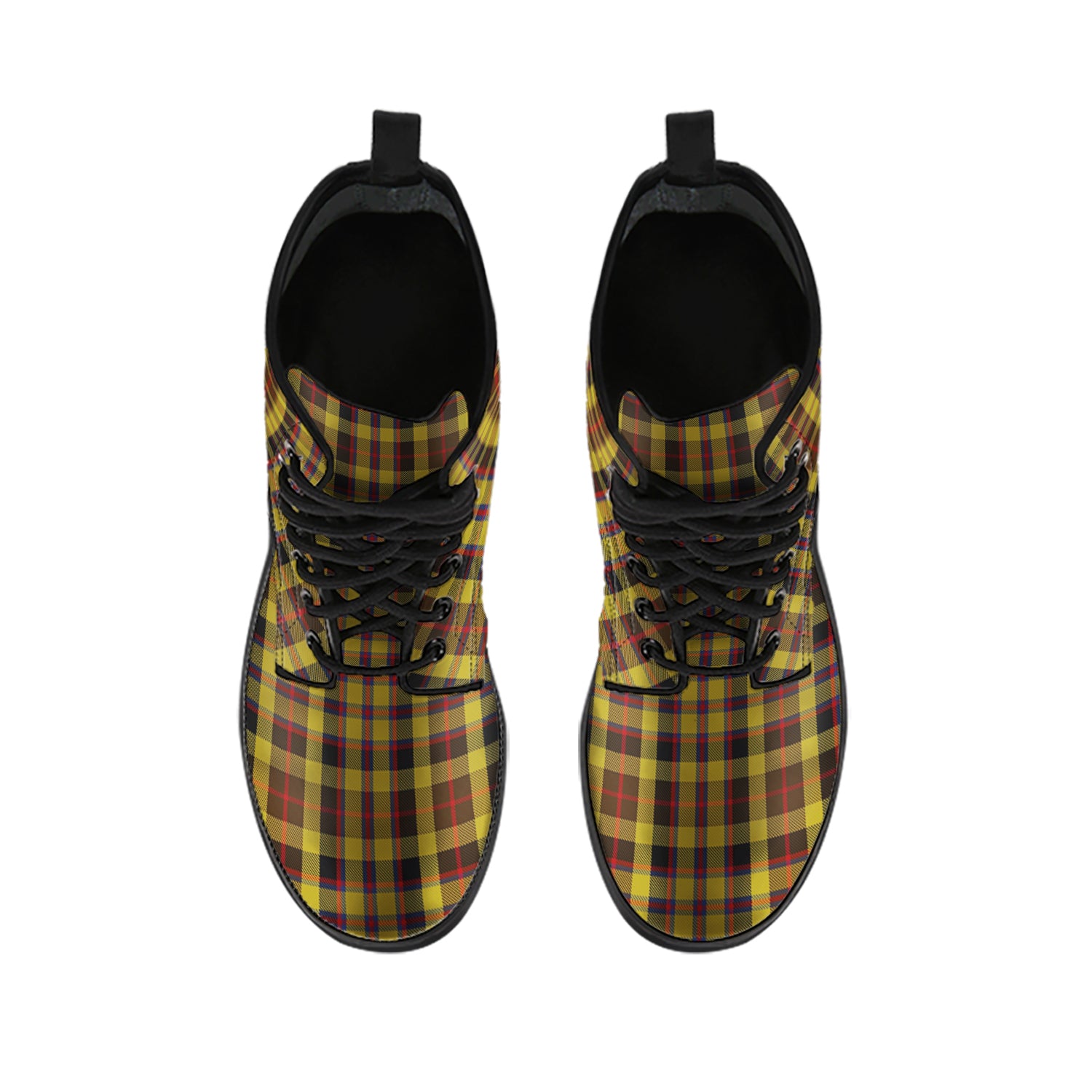 Jardine Tartan Leather Boots - Tartan Vibes Clothing
