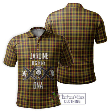Jardine Tartan Polo Shirt with Family Crest DNA In Me Style - Tartan Vibes Clothing