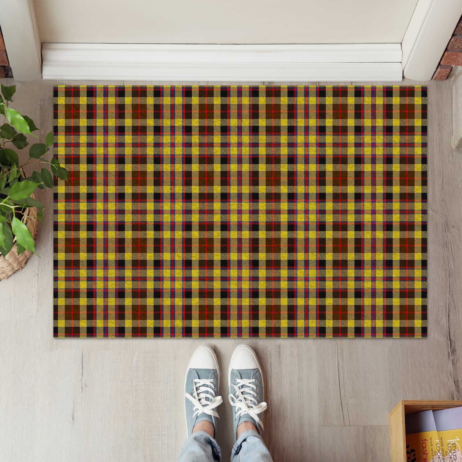 Jardine Tartan Rubber Doormat - Tartan Vibes Clothing