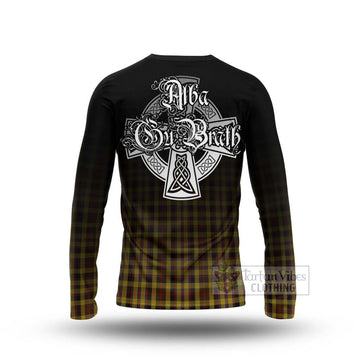 Jardine Tartan Long Sleeve T-Shirt Featuring Alba Gu Brath Family Crest Celtic Inspired - Tartan Vibes Clothing