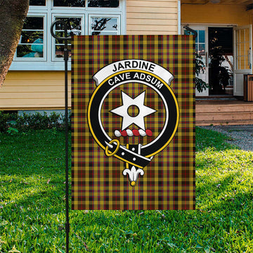 Jardine Tartan Flag with Family Crest - Tartan Vibes Clothing