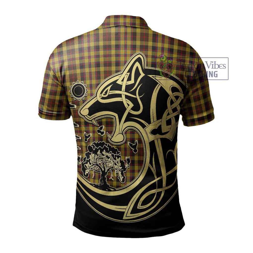Jardine Tartan Polo Shirt with Family Crest Celtic Wolf Style - Tartan Vibes Clothing