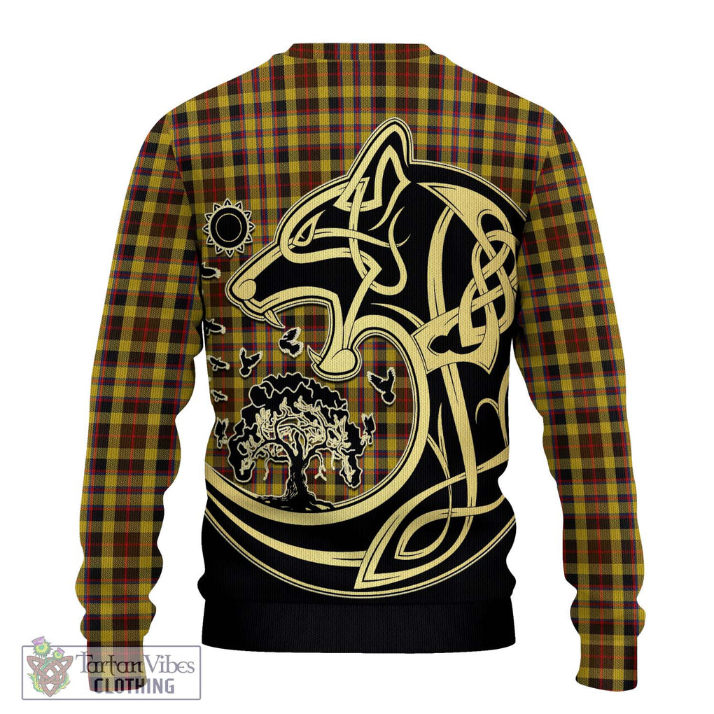 Jardine Tartan Ugly Sweater with Family Crest Celtic Wolf Style - Tartan Vibes Clothing