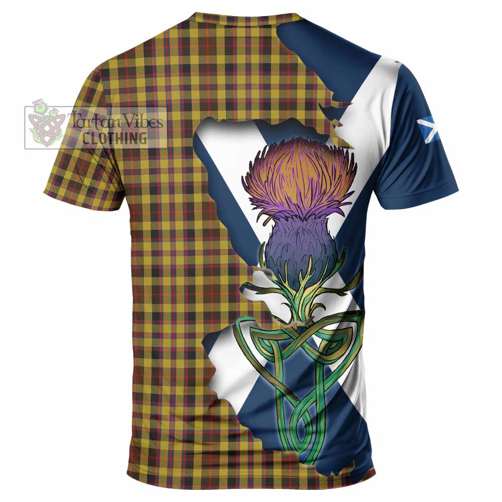 Jardine Tartan Family Crest T-Shirt Scottish Thistle Celtic Inspired - Tartan Vibes Clothing