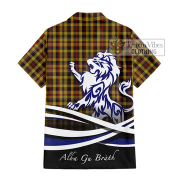 Jardine Tartan Hawaiian Shirt with Alba Gu Brath Regal Lion Emblem - Tartan Vibes Clothing
