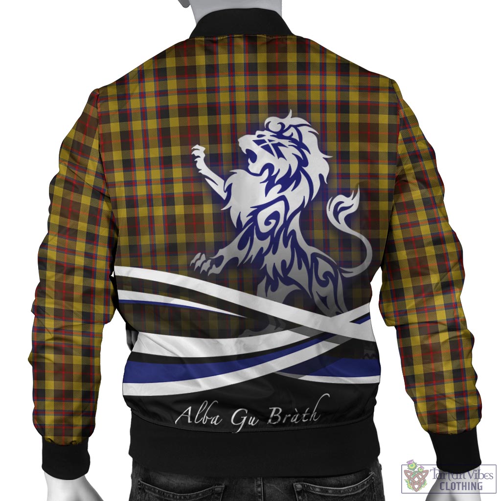 Jardine Tartan Bomber Jacket with Alba Gu Brath Regal Lion Emblem - Tartan Vibes Clothing