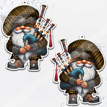 Jardine Tartan Bagpiper Gnome Christmas Ornament - Tartan Vibes Clothing