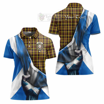 Jardine Tartan Women's Polo Shirt with Family Crest Scotland Patriotic Style - Tartan Vibes Clothing