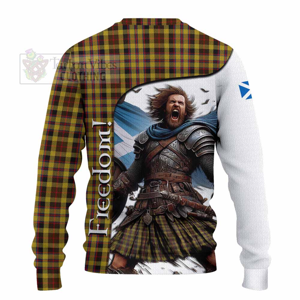 Jardine Crest Tartan Knitted Sweater Inspired by the Freedom of Scottish Warrior - Tartan Vibes Clothing