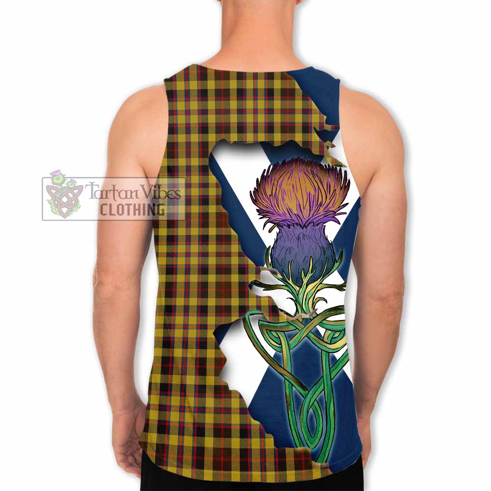 Jardine Tartan Family Crest Men's Tank Top Scottish Thistle Celtic Inspired - Tartan Vibes Clothing