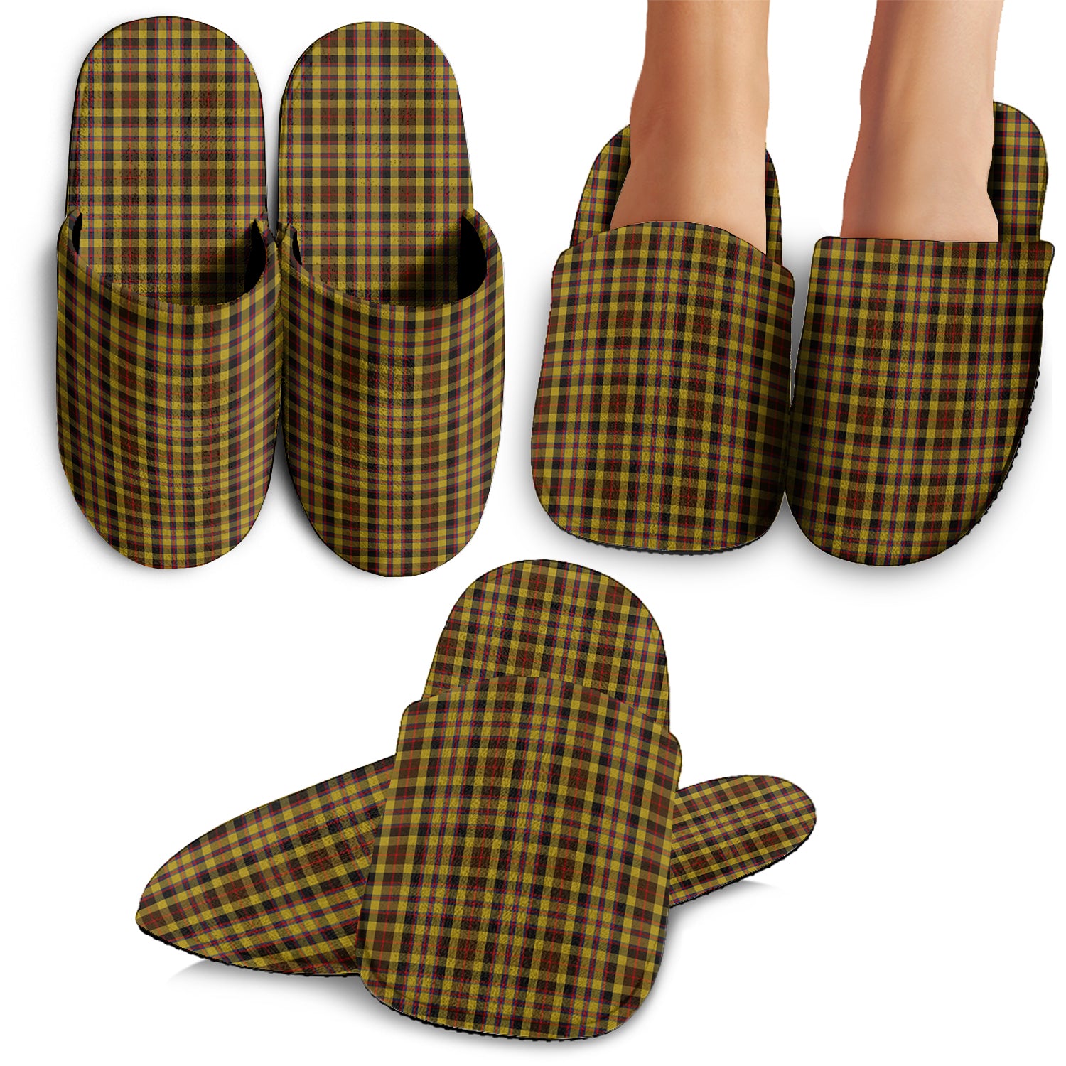 Jardine Tartan Home Slippers - Tartanvibesclothing