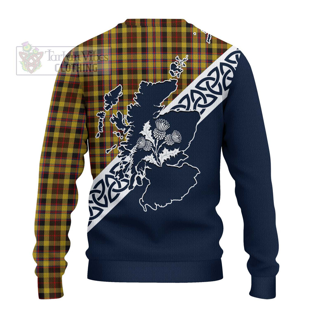 Jardine Tartan Ugly Sweater Featuring Thistle and Scotland Map - Tartan Vibes Clothing
