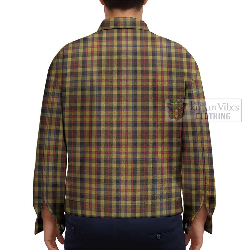 Jardine Tartan Unisex Lapel Cotton Jacket - Tartan Vibes Clothing