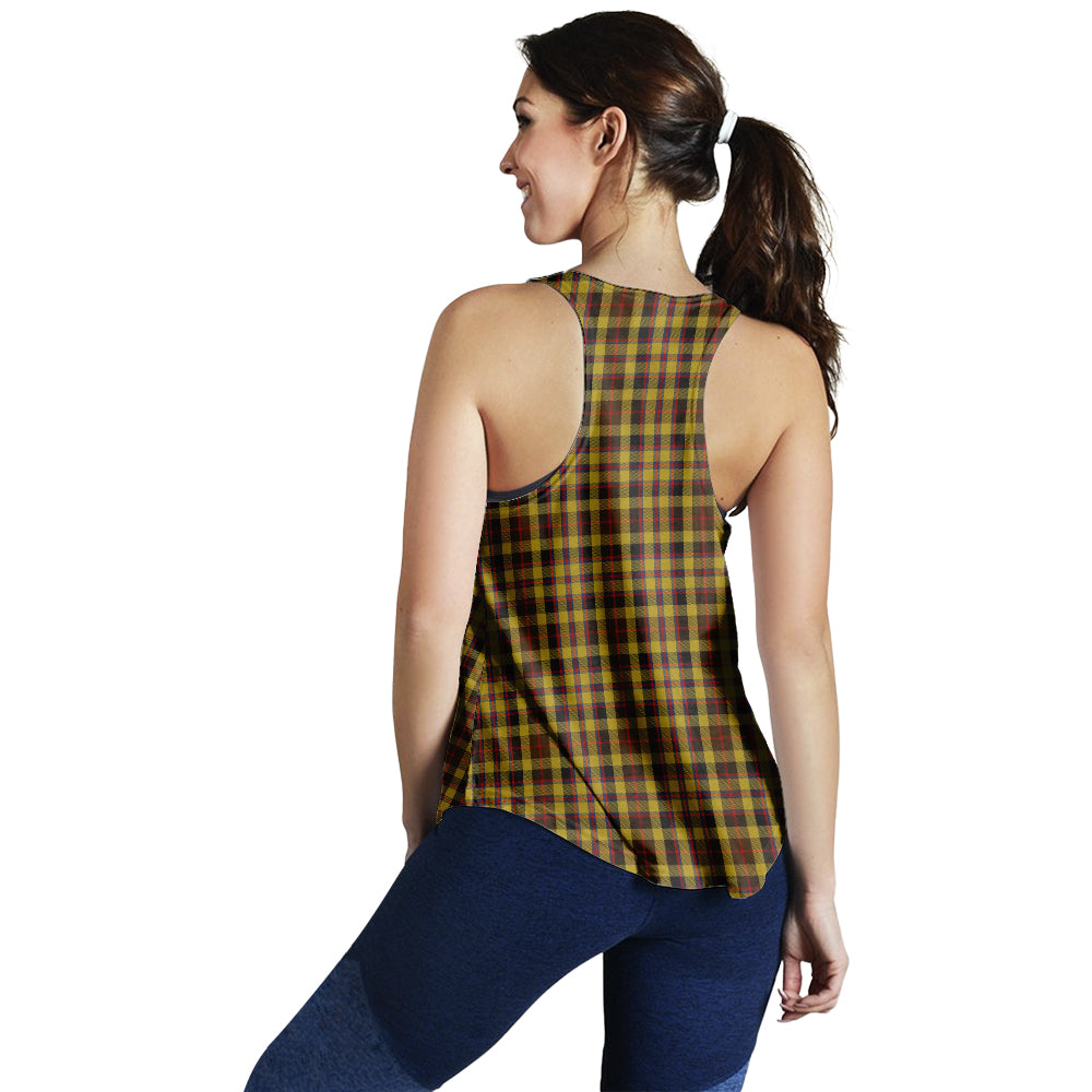 Jardine Tartan Women Racerback Tanks with Family Crest - Tartan Vibes Clothing