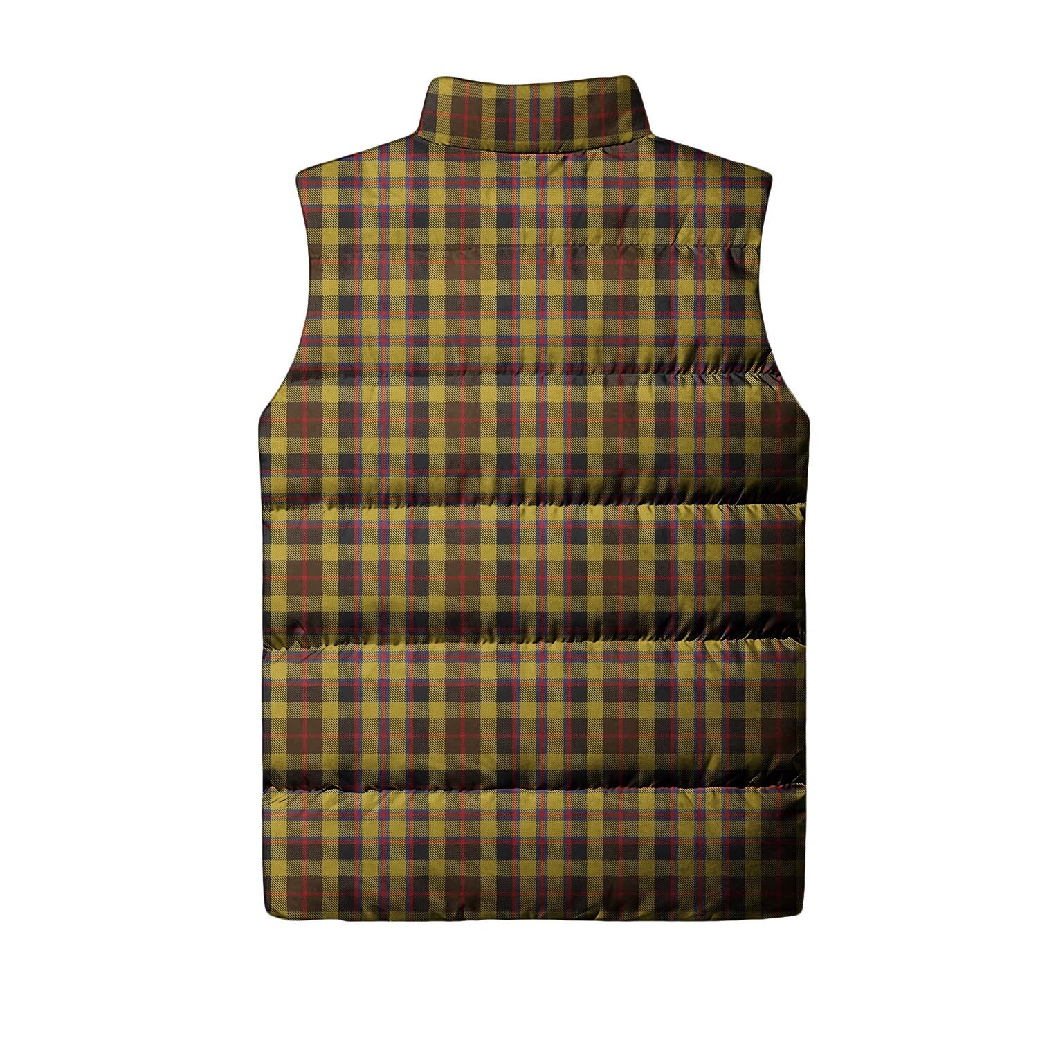 Jardine Tartan Sleeveless Puffer Jacket with Family Crest - Tartan Vibes Clothing