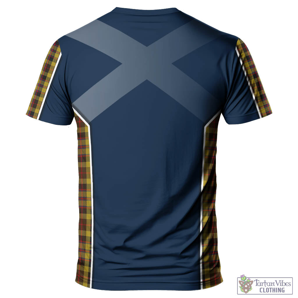Tartan Vibes Clothing Jardine Tartan T-Shirt with Family Crest and Lion Rampant Vibes Sport Style