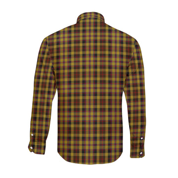 Jardine Tartan Long Sleeve Button Up Shirt with Family Crest - Tartan Vibes Clothing