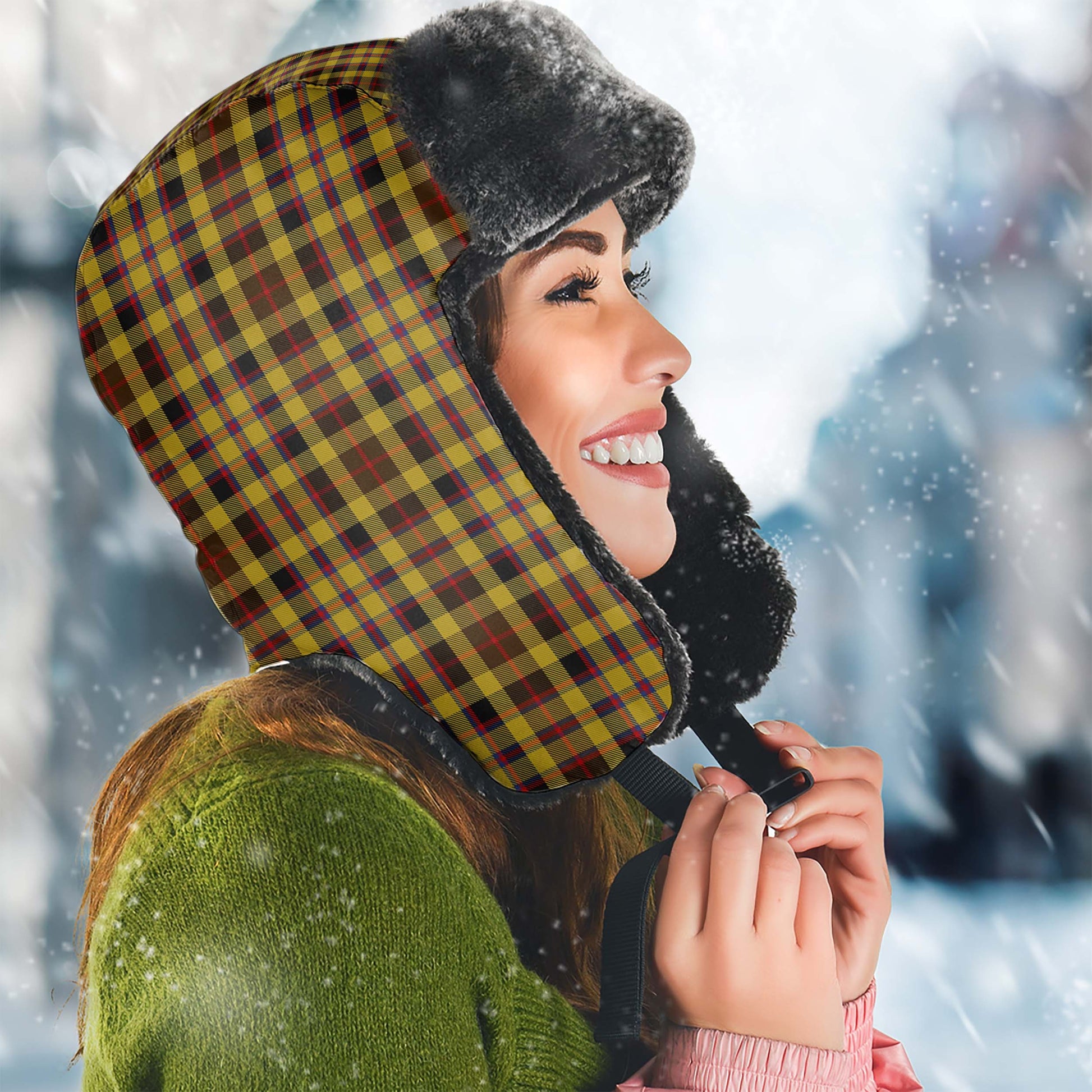 Jardine Tartan Winter Trapper Hat - Tartan Vibes Clothing