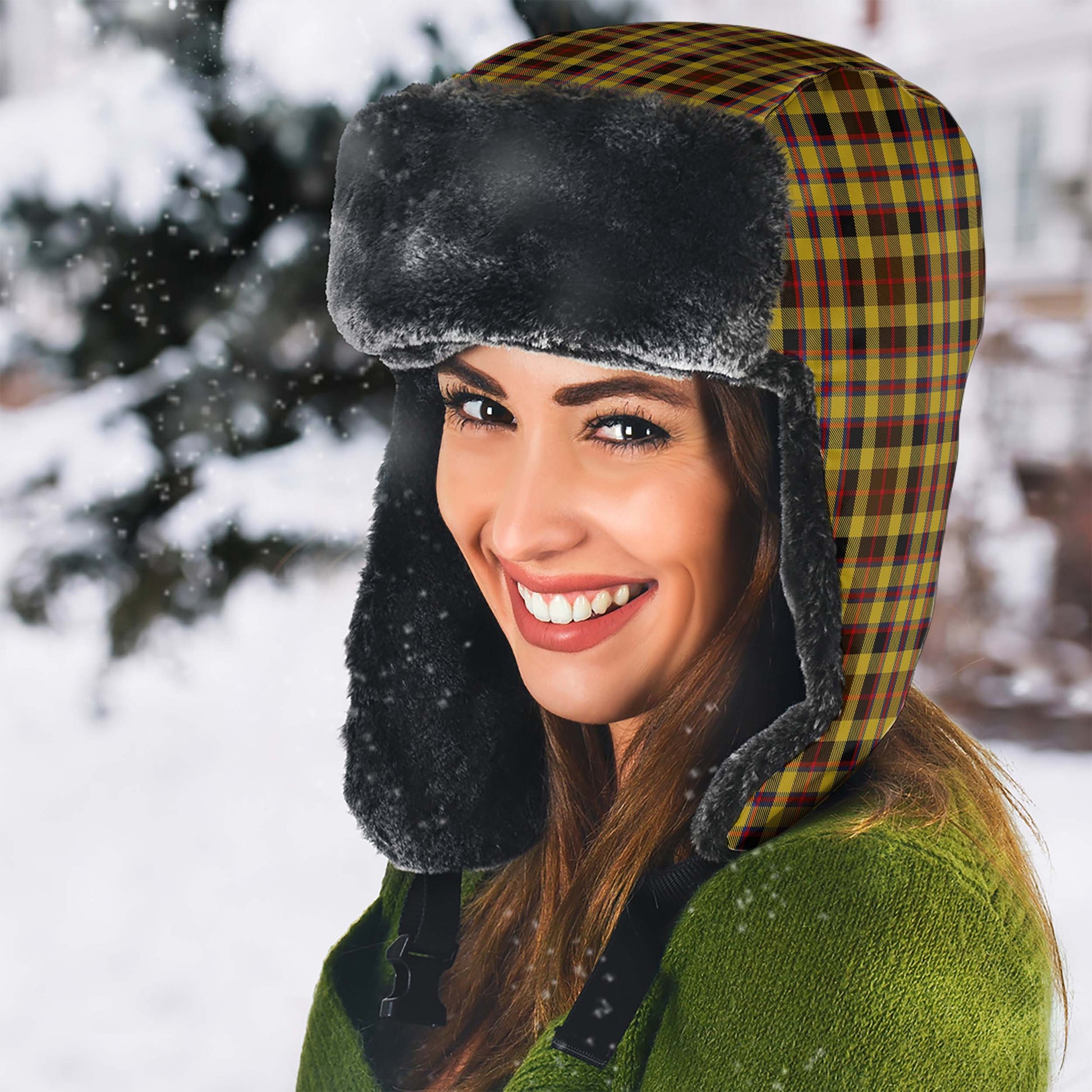 Jardine Tartan Winter Trapper Hat - Tartan Vibes Clothing