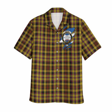 Jardine Clan Crest In Me Tartan Hawaiian Shirt Scotland Flag Style
