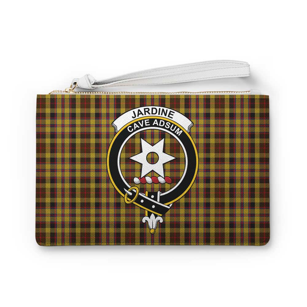 Tartan Vibes Clothing Jardine Family Crest Tartan Clutch Bag