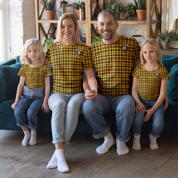 Jardine Modern Tartan T-Shirt with Family Crest