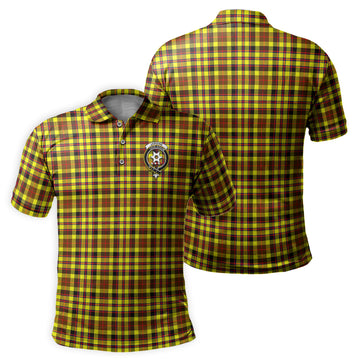 Jardine Modern Tartan Men's Polo Shirt with Family Crest