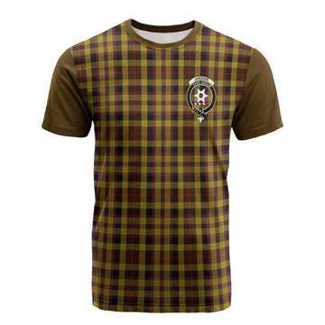 Jardine Tartan Accent Cotton T-shirt with Family Crest