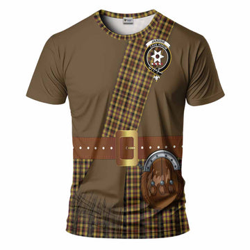 Jardine Tartan Crest T-Shirt Kilt Costume Style