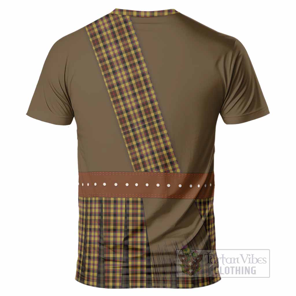 Jardine Tartan Crest T-Shirt Kilt Costume Style