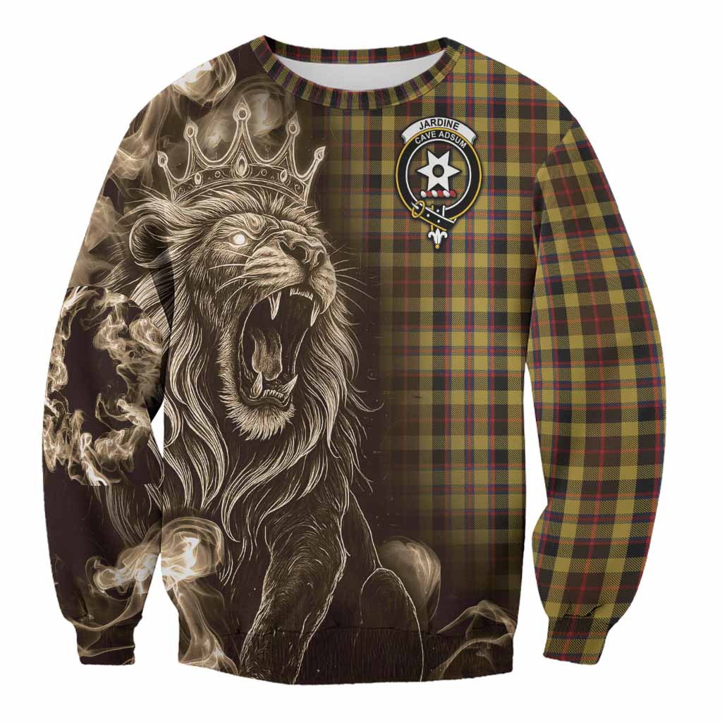 Jardine Tartan Sweatshirt Roaring Lion Heritage