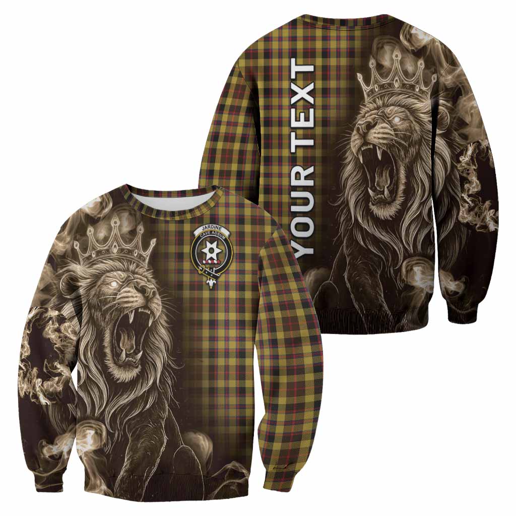 Jardine Tartan Sweatshirt Roaring Lion Heritage