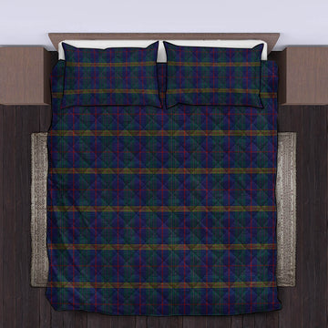 Jenkins of Wales Tartan Quilt Bed Set