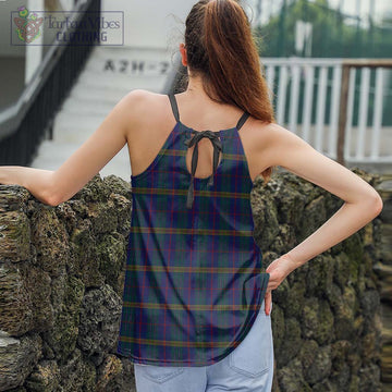 Jenkins of Wales Tartan Loose Halter Neck Camisole